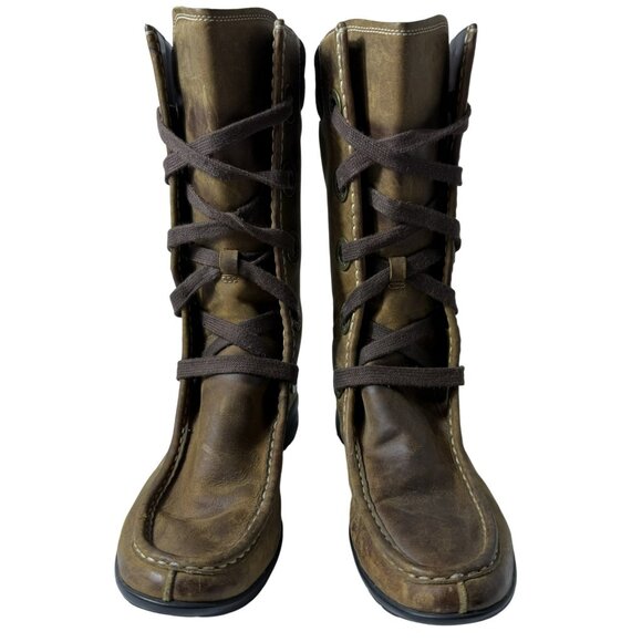 Cole Haan “Mardi” Leather Lace-Up Boots | Waterproof | Size 7.5B - Picture 3 of 11